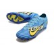 Botas Nike Zoom Mercurial Vapor XV Elite FG Mbappé Azul Amarillo