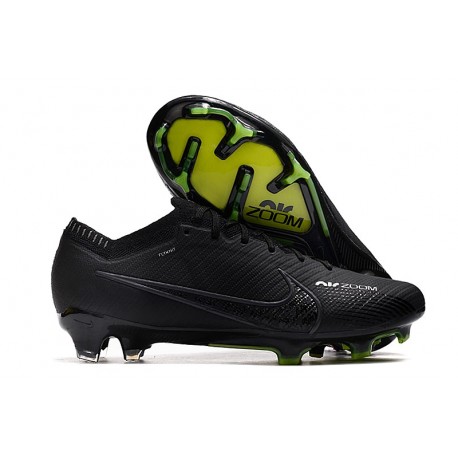 Nike Air Zoom Mercurial Vapor XV Elite FG Negro DK Gris Humo Cumbre Blanco Voltio
