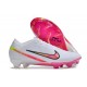 Botas Nike Zoom Mercurial Vapor XV Elite FG Blanco Rosa