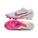 Botas Nike Zoom Mercurial Vapor XV Elite FG Blanco Rosa