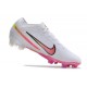 Botas Nike Zoom Mercurial Vapor XV Elite FG Blanco Rosa