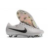 Nike Tiempo Legend 10 Elite FG Bota Gris Negro