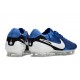 Nike Tiempo Legend 10 Elite FG Bota Azul Blanco