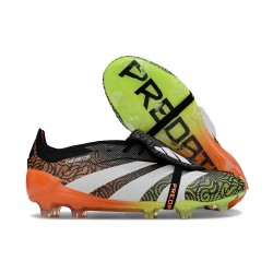 adidas Predator Elite FT FG Negro Blanco Naranja Verde