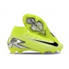 Nike Air Zoom Mercurial Superfly X Elite FG Volt Plata Negro