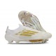 Zapatillas adidas F50+ Elite FG Ftwr Blanco Dorado Met