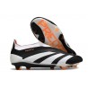 adidas Botas Futbol Predator Elite Laceless FG Negro Blanco Naranja