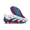 adidas Botas Futbol Predator Elite Laceless FG Blanco Rojo Azul