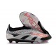 adidas Botas Futbol Predator Elite Laceless FG Negro Plata Rojo
