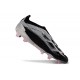 adidas Botas Futbol Predator Elite Laceless FG Negro Plata Rojo