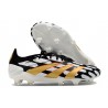 Bota adidas Predator Elite L FG Negro Blanco Dorado Met