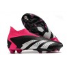 Botines adidas Predator Accuracy + FG Negro Blanco Equipo Rosa
