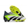 Botines adidas Predator Accuracy + FG Blanco Negro Limón Lúcido
