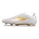 adidas F50 Elite FG Ftwr Blanco Dorado Met