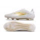 adidas F50 Elite FG Ftwr Blanco Dorado Met