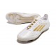 adidas F50 Elite FG Ftwr Blanco Dorado Met
