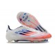 adidas F50 Elite FG Ftwr Blanco Rojo Azul Lúcido
