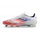 adidas F50 Elite FG Ftwr Blanco Rojo Azul Lúcido