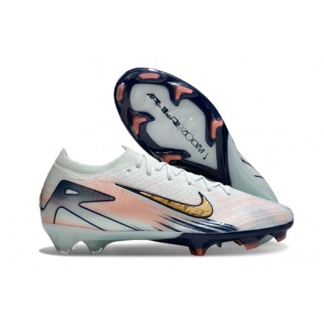 Bota Nike Zoom Mercurial Vapor XVI Elite FG MDS Casi Verde Dorado metalizado Moneda