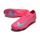 Bota Nike Zoom Mercurial Vapor XVI Elite FG Rosa Gris
