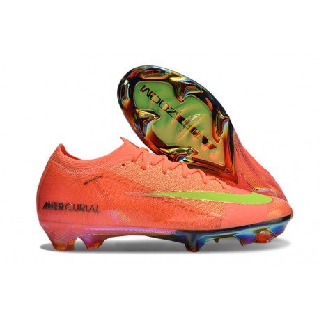 Bota Nike Zoom Mercurial Vapor XVI Elite FG Naranja Amarillo