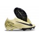 Bota Nike Zoom Mercurial Vapor XVI Elite FG Beige Negro