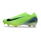 Bota Nike Zoom Mercurial Vapor XVI Elite FG Verde Negro