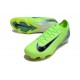 Bota Nike Zoom Mercurial Vapor XVI Elite FG Verde Negro