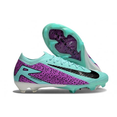 Bota Nike Zoom Mercurial Vapor XVI Elite FG Azul Violeta Negro