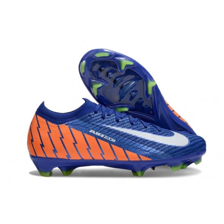 Bota Nike Zoom Mercurial Vapor XVI Elite FG Azul Naranja Blanco