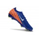 Bota Nike Zoom Mercurial Vapor XVI Elite FG Azul Naranja Blanco