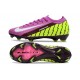 Bota Nike Zoom Mercurial Vapor XVI Elite FG Violeta Amarillo Blanco