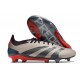 Bota adidas Predator Elite L FG Platino Met Aurora Negro Carbón
