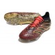 Bota adidas Predator Elite L FG Rojo Oro Negro