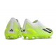 Botas de fútbol adidas X Crazyfast Messi.1 FG Blanco Negro Limón Lúcido