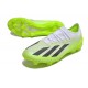 Botas de fútbol adidas X Crazyfast Messi.1 FG Blanco Negro Limón Lúcido