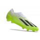 Botas de fútbol adidas X Crazyfast Messi.1 FG Blanco Negro Limón Lúcido