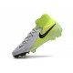 Bota Nike Phantom Luna II Elite FG Plateado metalizado Negro Voltio