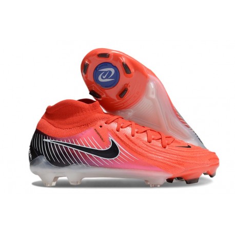 Bota Nike Phantom Luna II Elite FG Rojo Negro
