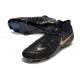 Bota Nike Phantom Luna II Elite FG Negro Mtlc Dorado Moneda