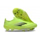 Botines adidas F50+ Laceless FG Amarillo Solar Negro