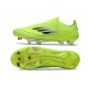 Botines adidas F50+ Laceless FG Amarillo Solar Negro