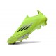 Botines adidas F50+ Laceless FG Amarillo Solar Negro