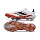 Botines adidas F50+ Laceless FG Messi Blanco Rojo Negro