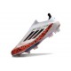 Botines adidas F50+ Laceless FG Messi Blanco Rojo Negro