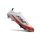 Botines adidas F50+ Laceless FG Messi Blanco Rojo Negro