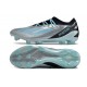 Botas de fútbol adidas X Crazyfast Messi.1 FG Plateado Met Azul Felicidad Negro
