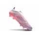 Botines adidas F50+ Laceless FG Rosa Blanco