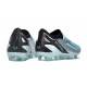 Botas de fútbol adidas X Crazyfast Messi.1 FG Plateado Met Azul Felicidad Negro
