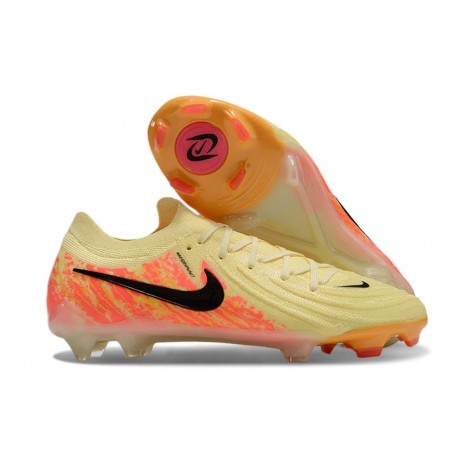 Zapatillas Nike Phantom Luna 2 Elite L FG Amarillo Negro